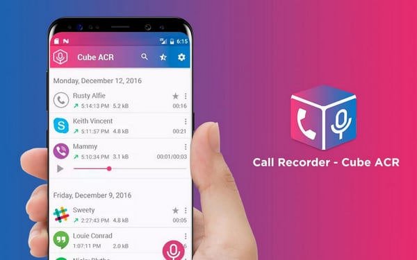Cube ACR - приложение для записи разговоров
