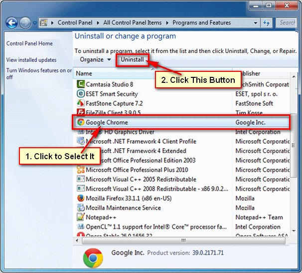 Как установить Google Chrome на Windows 7