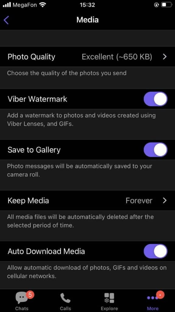 How to recover photos and images on Viber